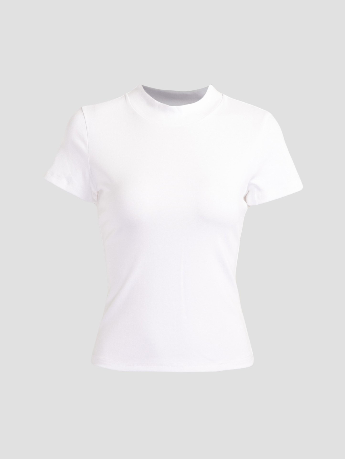 Turtle Neck Plain Top 27750