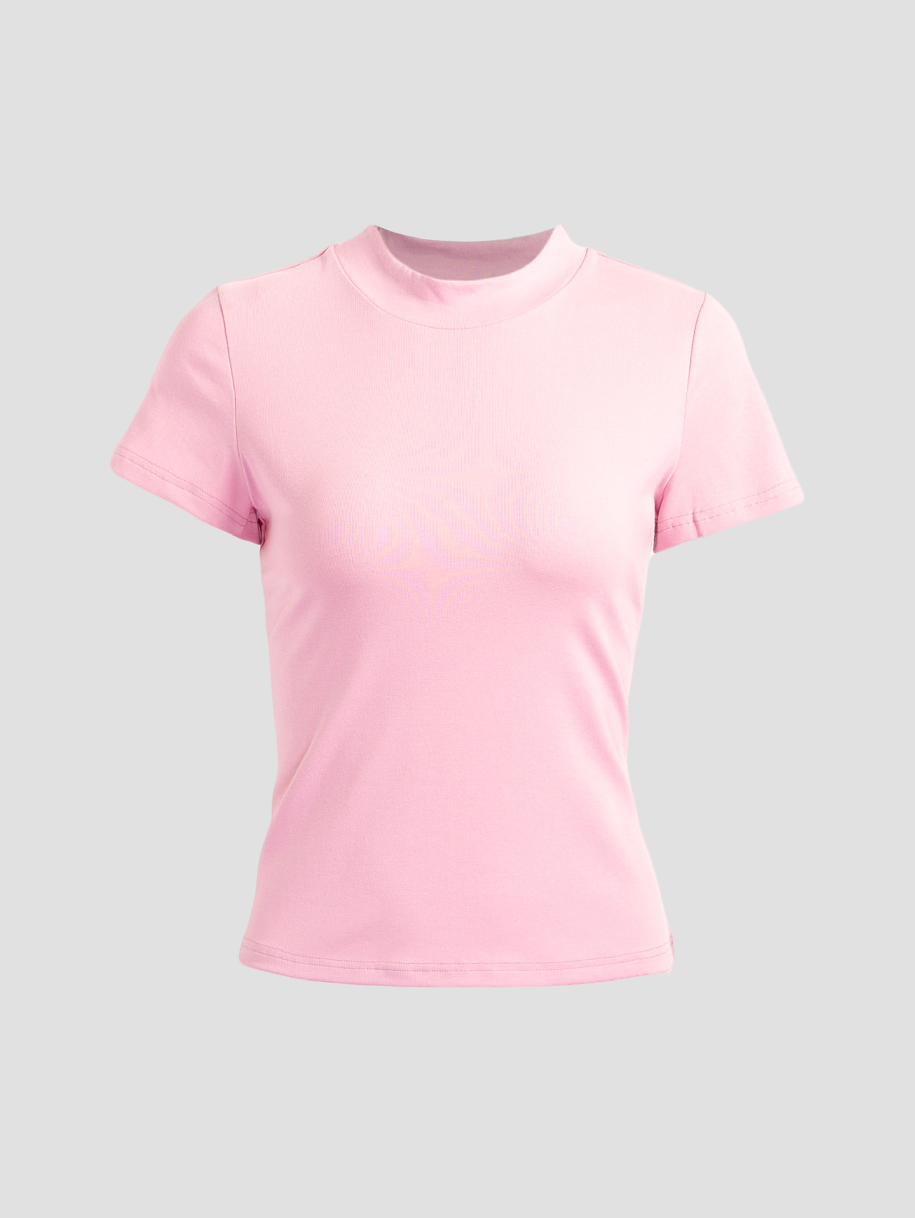 Turtle Neck Plain Top 27750