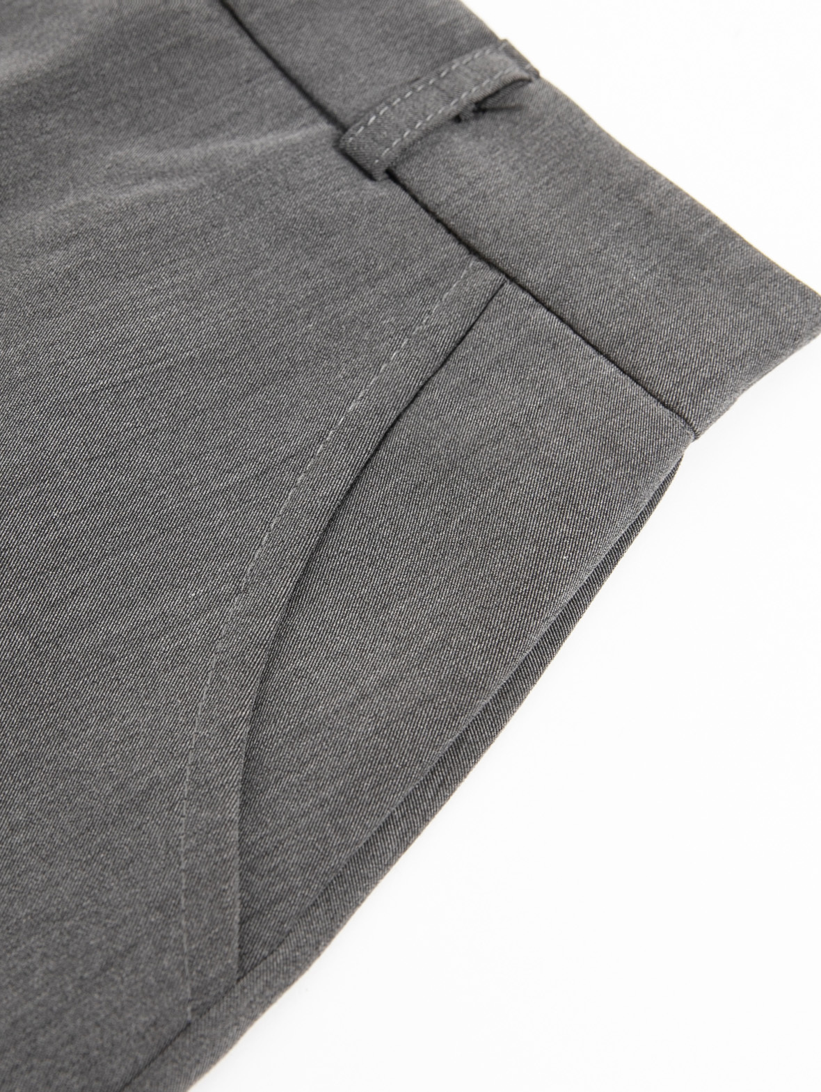 High Waist Side Pocekt With Belt Skirt 27761