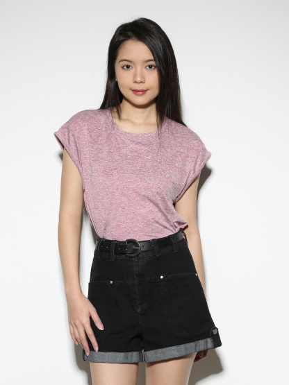 Cap Sleeve Back Hole With Spilt Top 27830