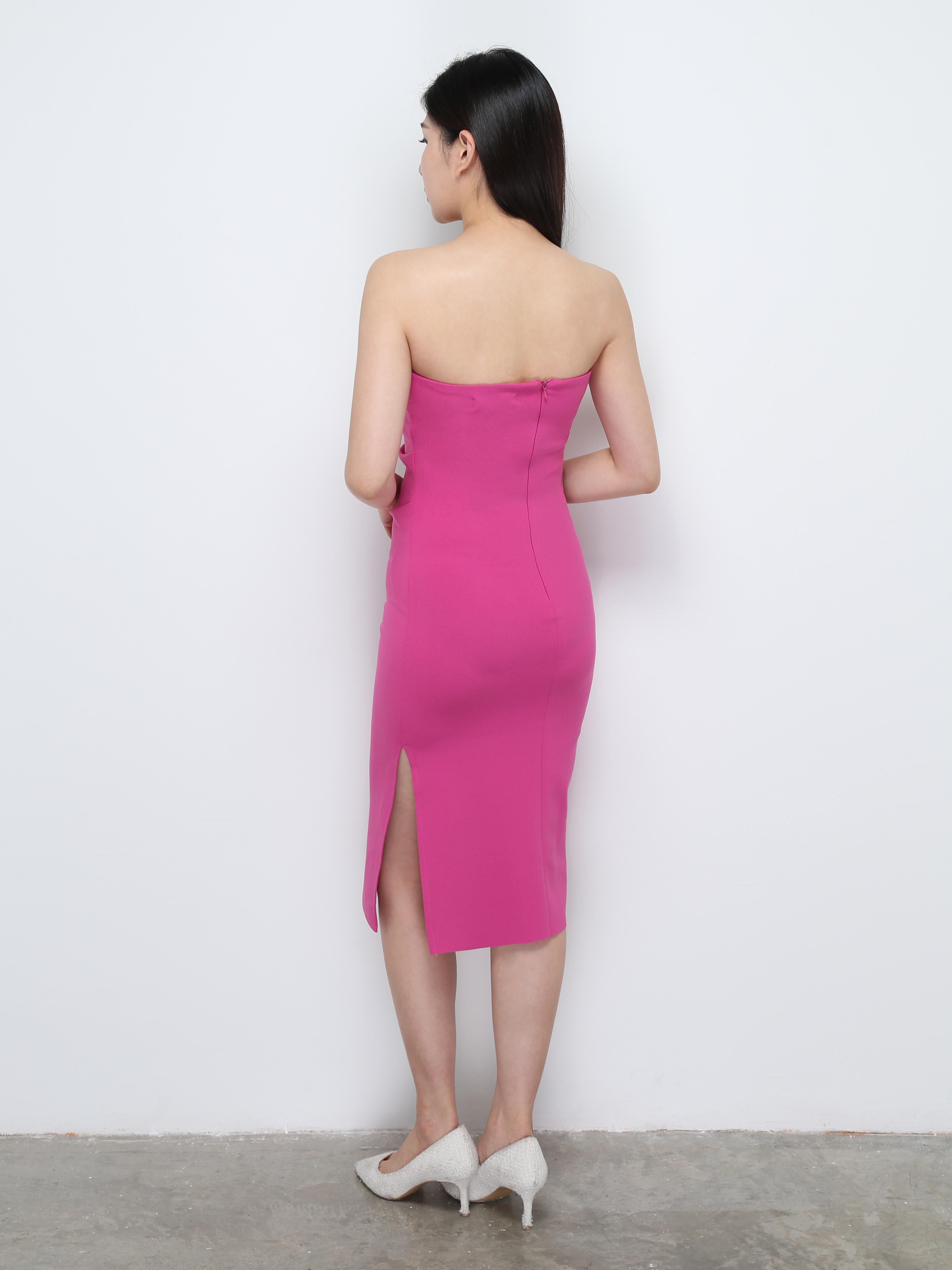 Elegant Side Split Dress 27872 (SO)