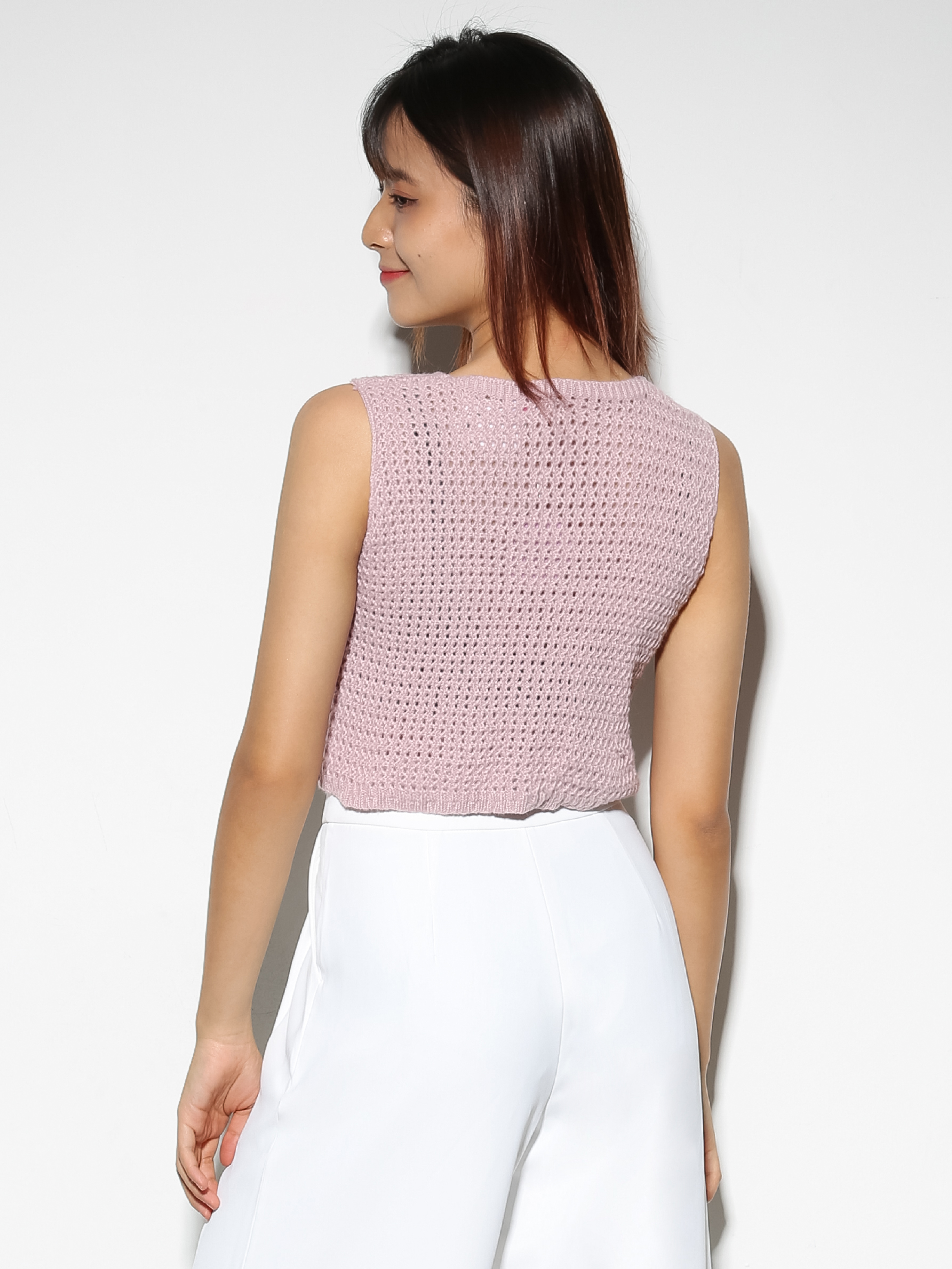 Knitted Sleeveless Top 27926