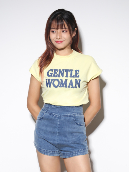 Cap Sleeve Font Tee 28320 (SO)