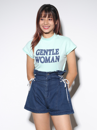 Cap Sleeve Font Tee 28320 (SO)