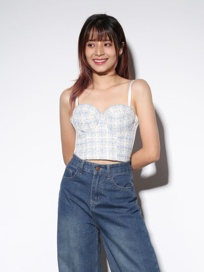 Chanel Style Woth Strap Top 28323 (SO)