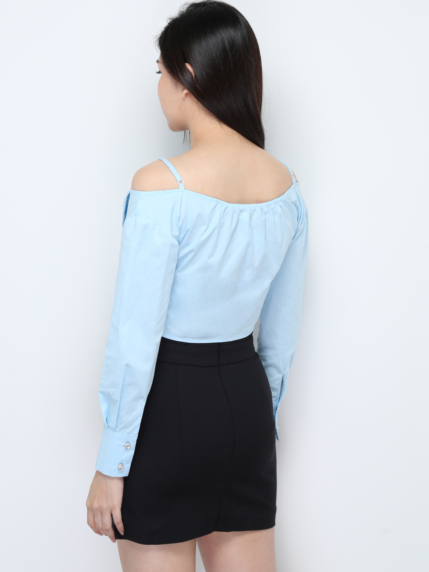 Off Shoulder With Strap Top 28510