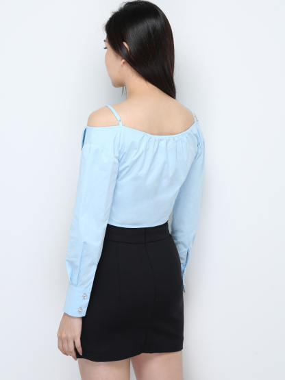 Off Shoulder With Strap Top 28510
