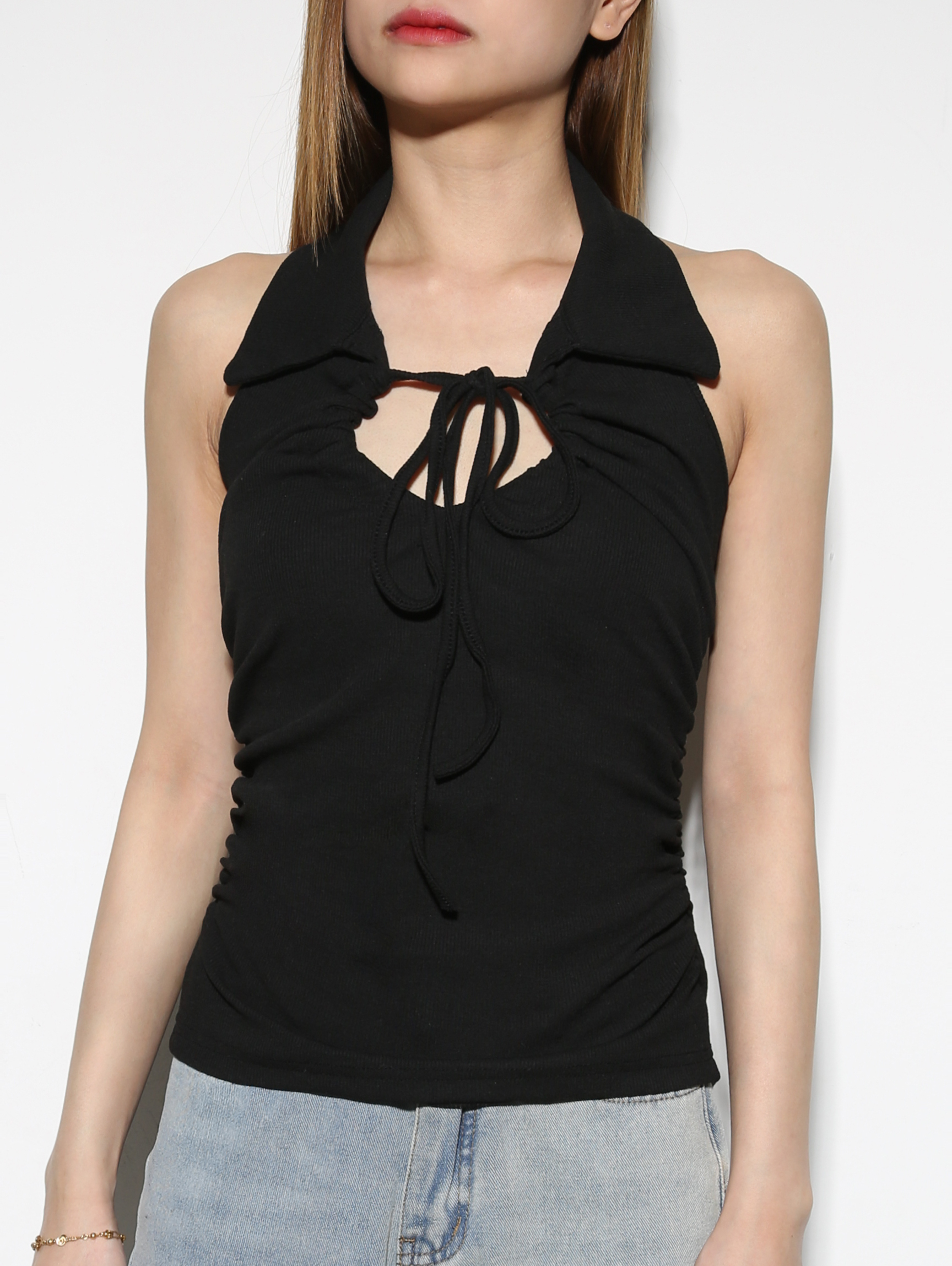 Sleeveless Halter Top 28799