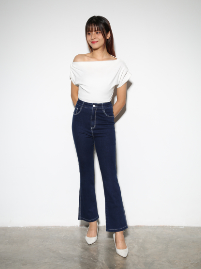 Short Sleeve Pleated Top 28863 (SO)