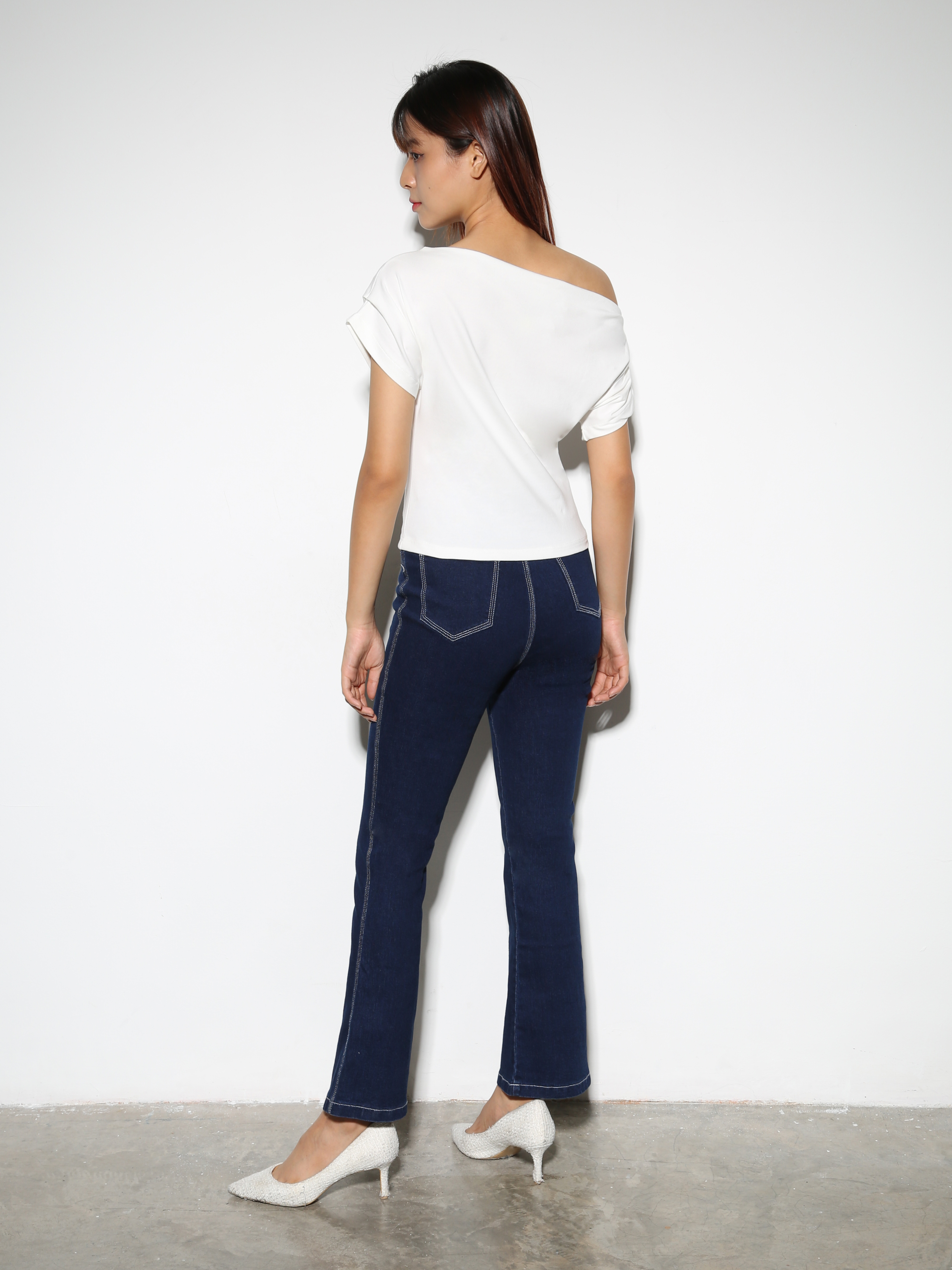 Short Sleeve Pleated Top 28863 (SO)