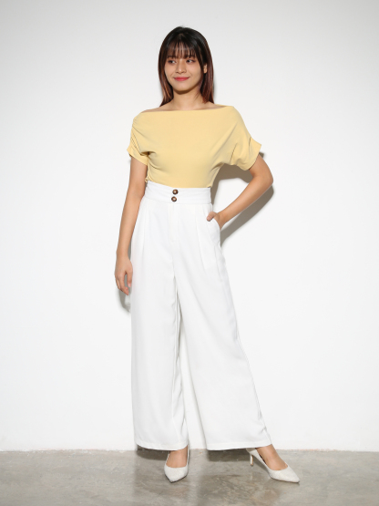 Short Sleeve Pleated Top 28863 (SO)