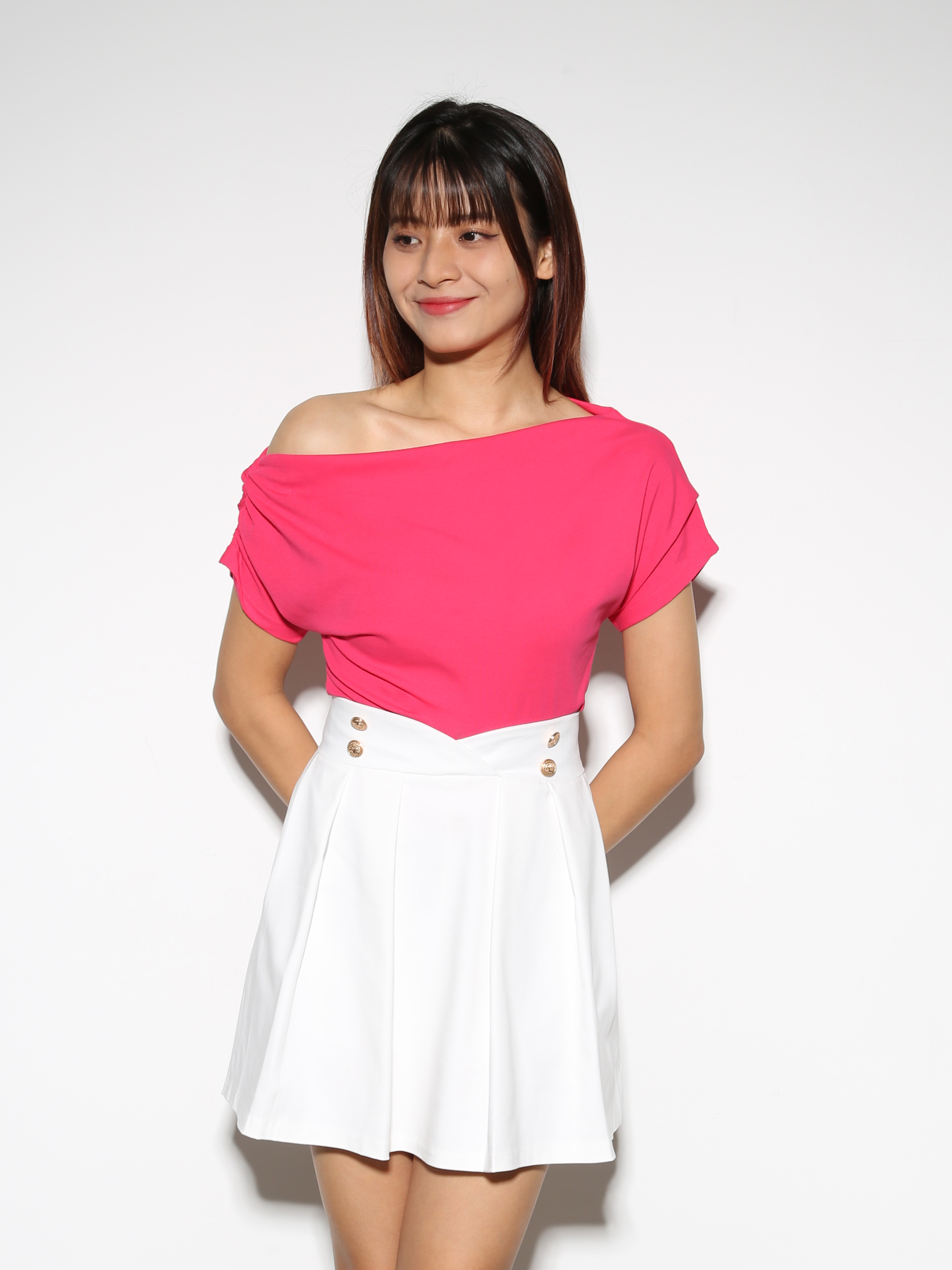 Short Sleeve Pleated Top 28863 (SO)