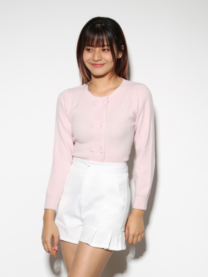 High Waist Ruffles Short Pants 28824