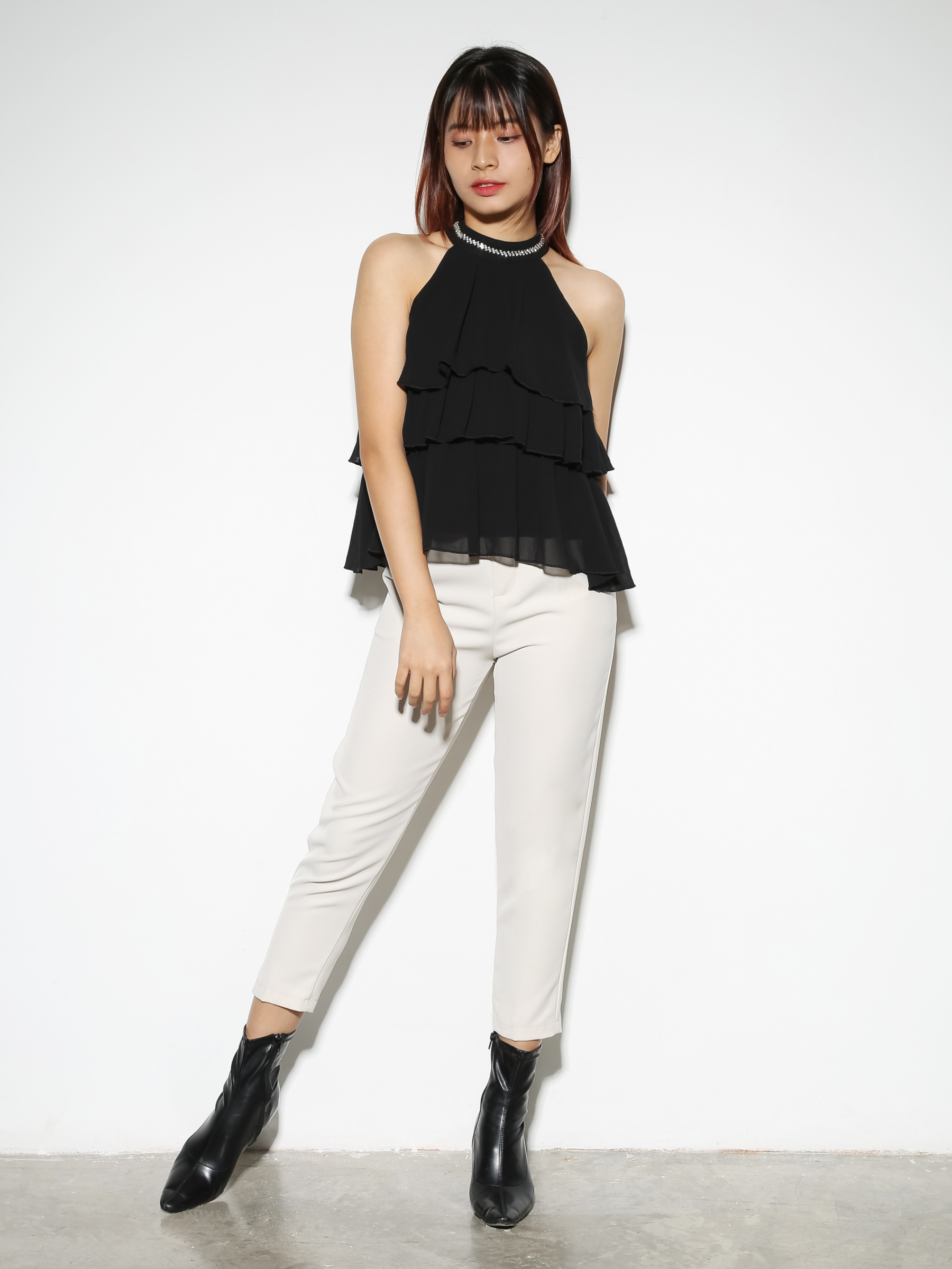 Halter Layered Top 28960 (SO)