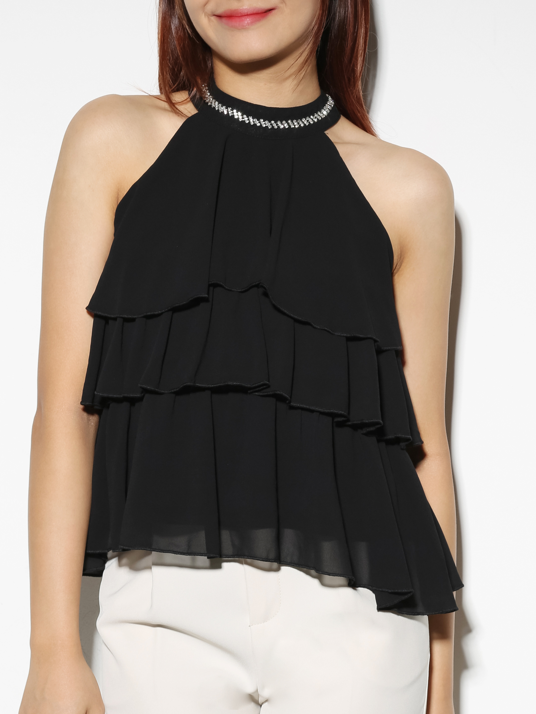 Halter Layered Top 28960 (SO)