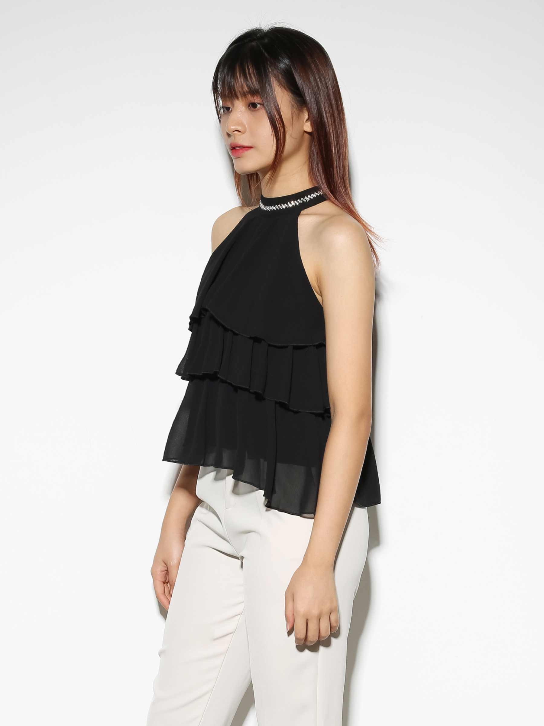 Halter Layered Top 28960 (SO)