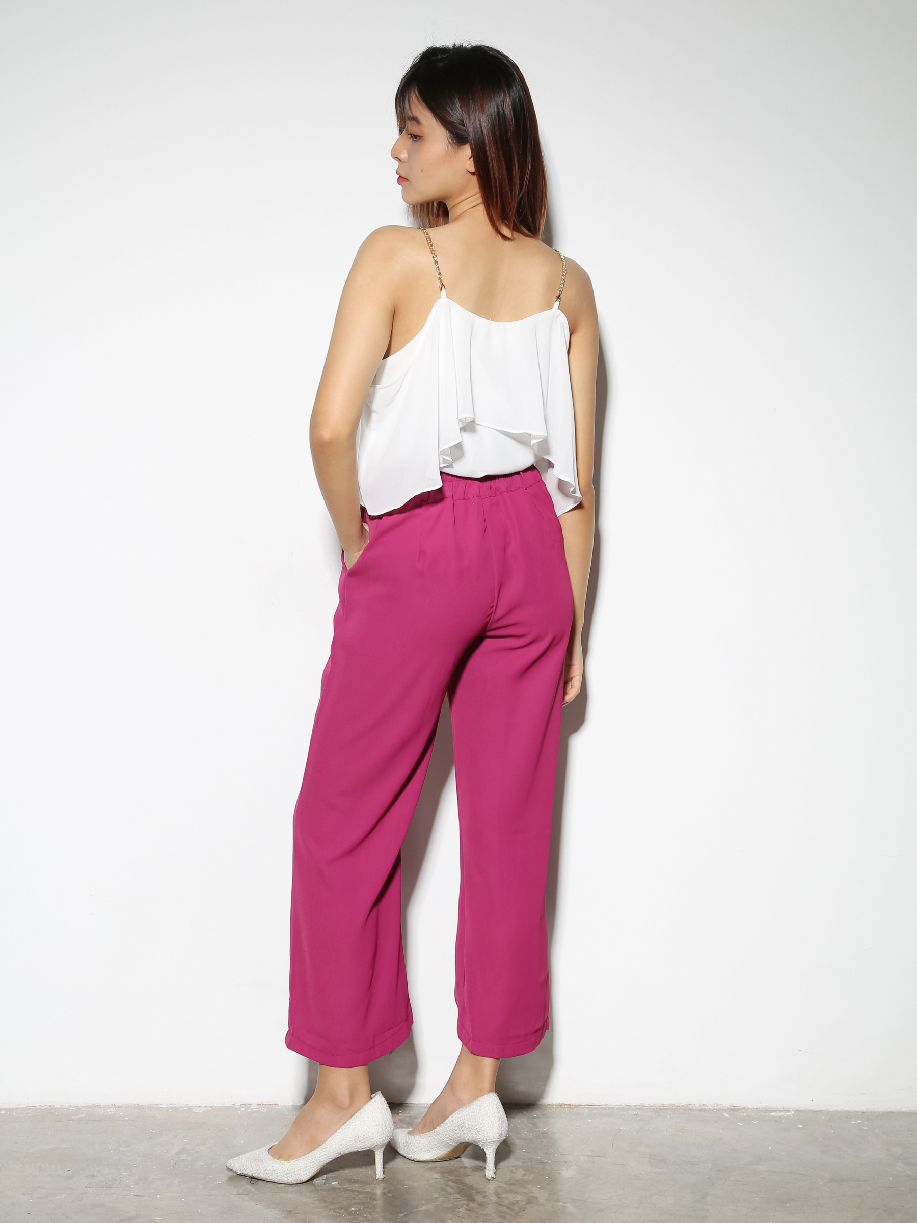 Ruffles With Chain Strap Top 28998 (SO)