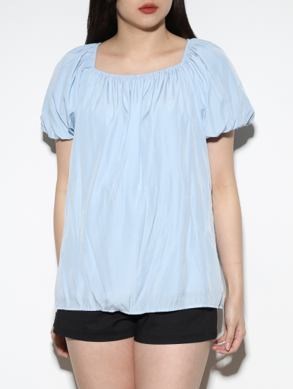 Off Shoulder Back Tie Up Top 29028