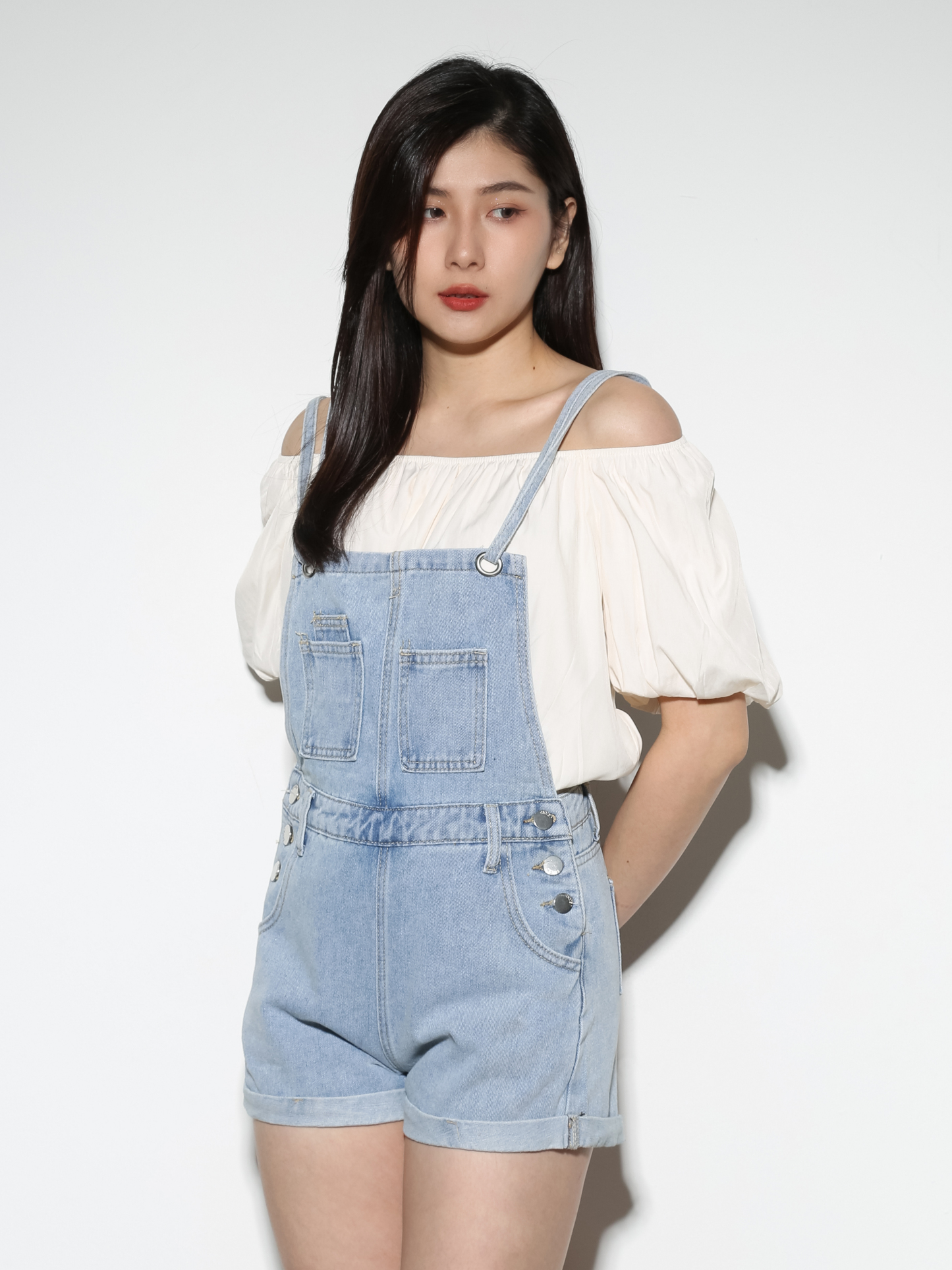 Off Shoulder Back Tie Up Top 29028