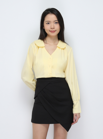 High Waist Irregular Long Skirt Pants 29749 (SPO)