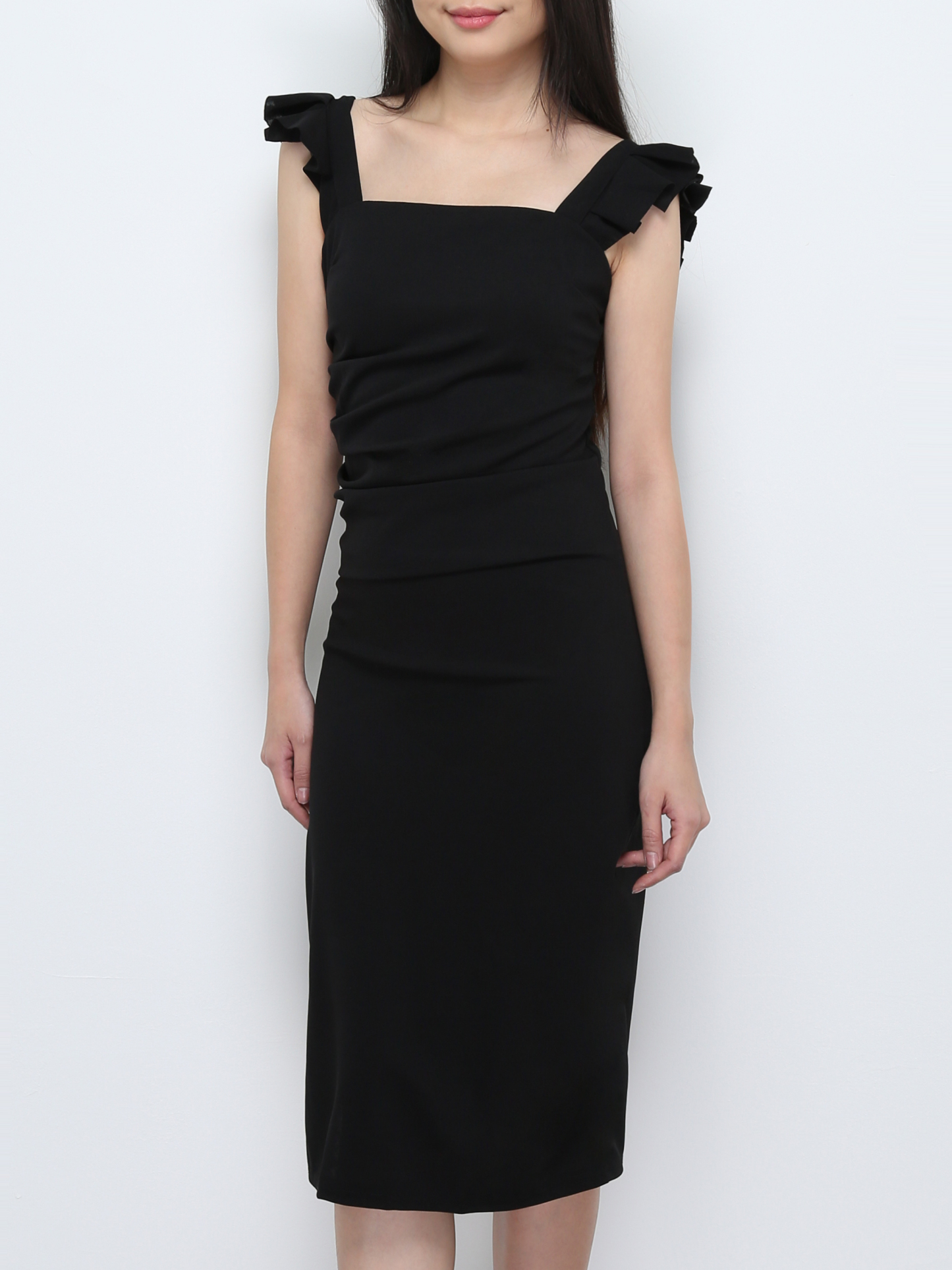 Sleeveless Square Neck Dress 29538