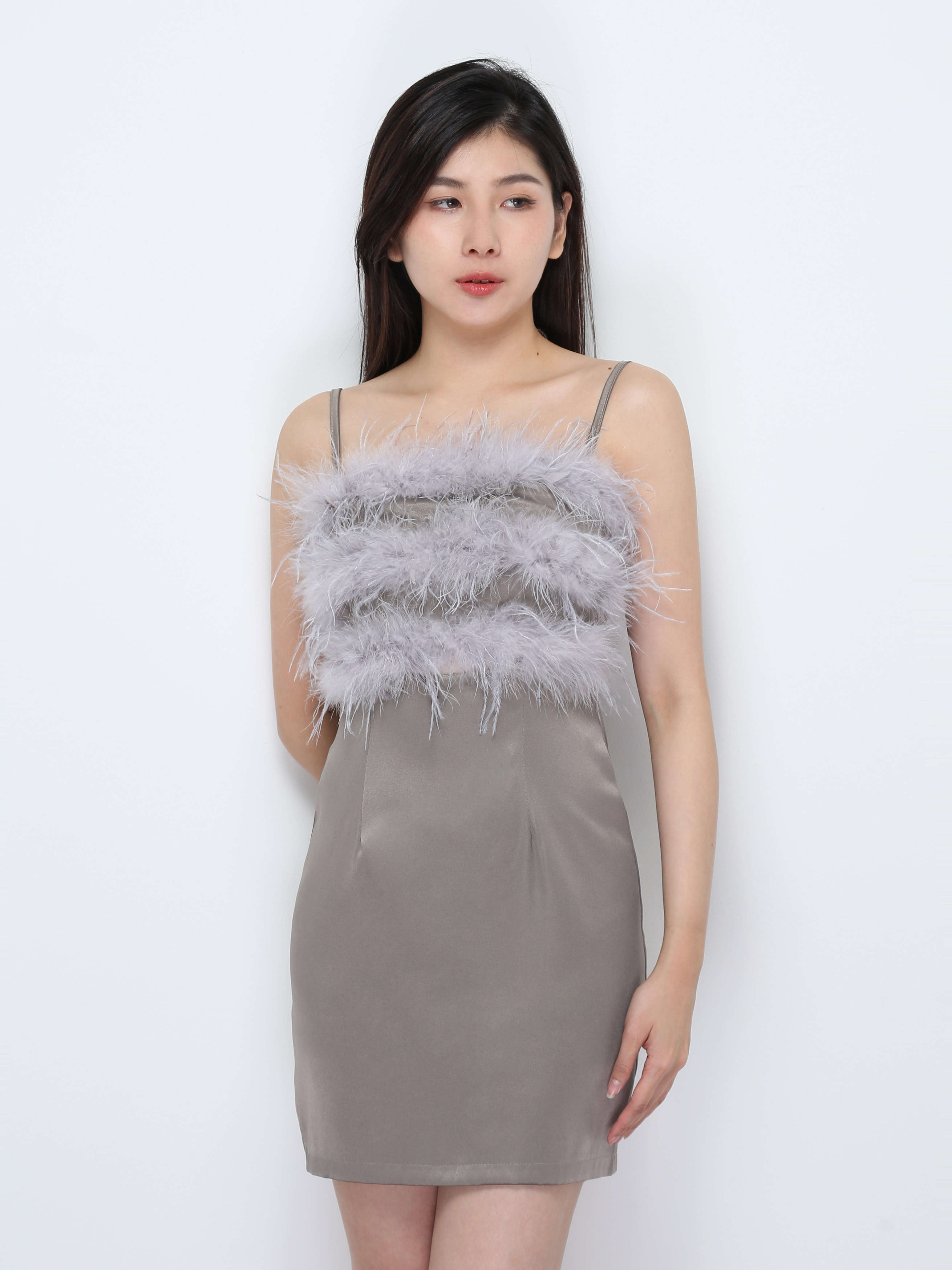 Sleeveless Pleated Dress 29528