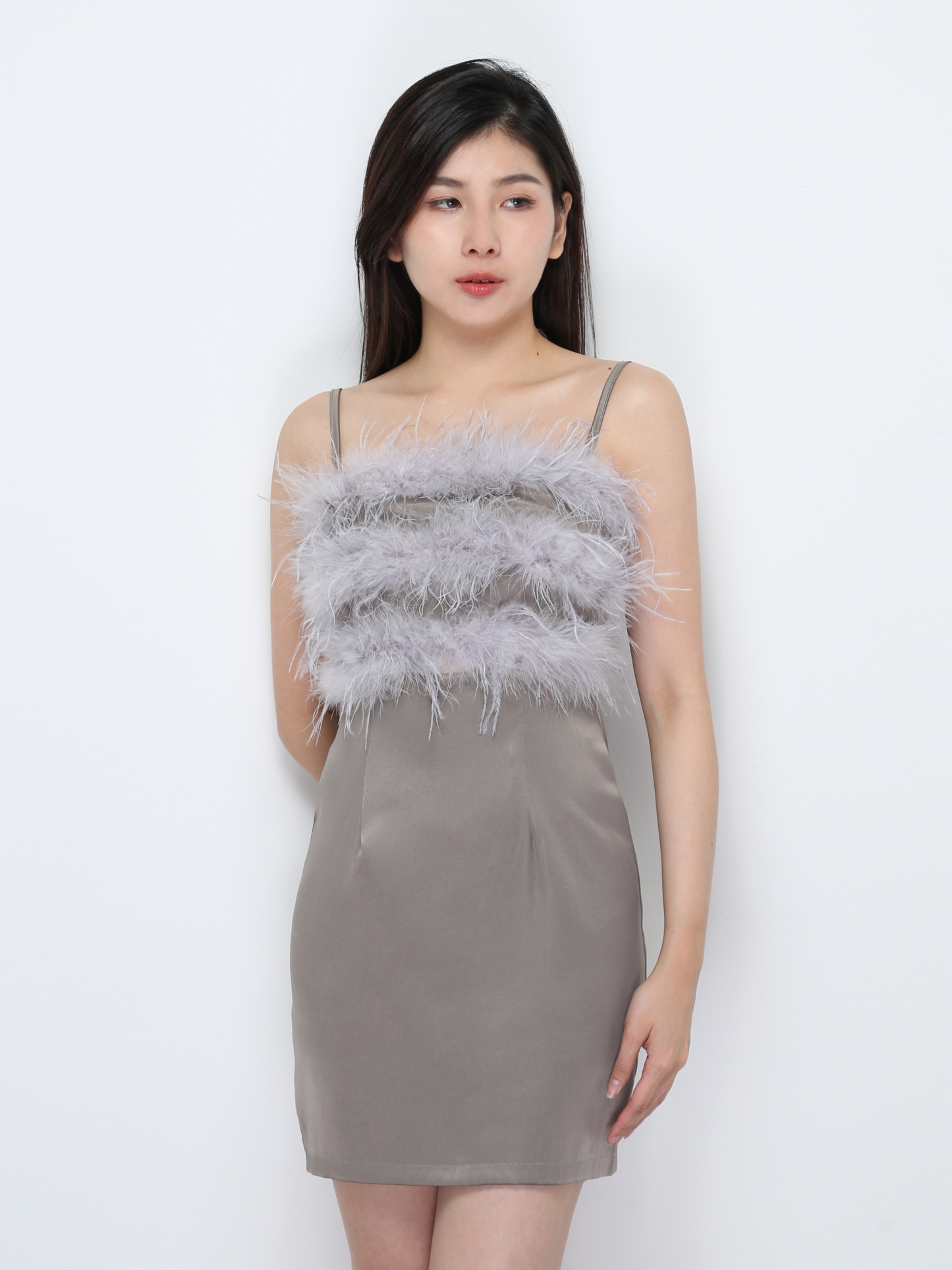 Sleeveless Pleated Dress 29528