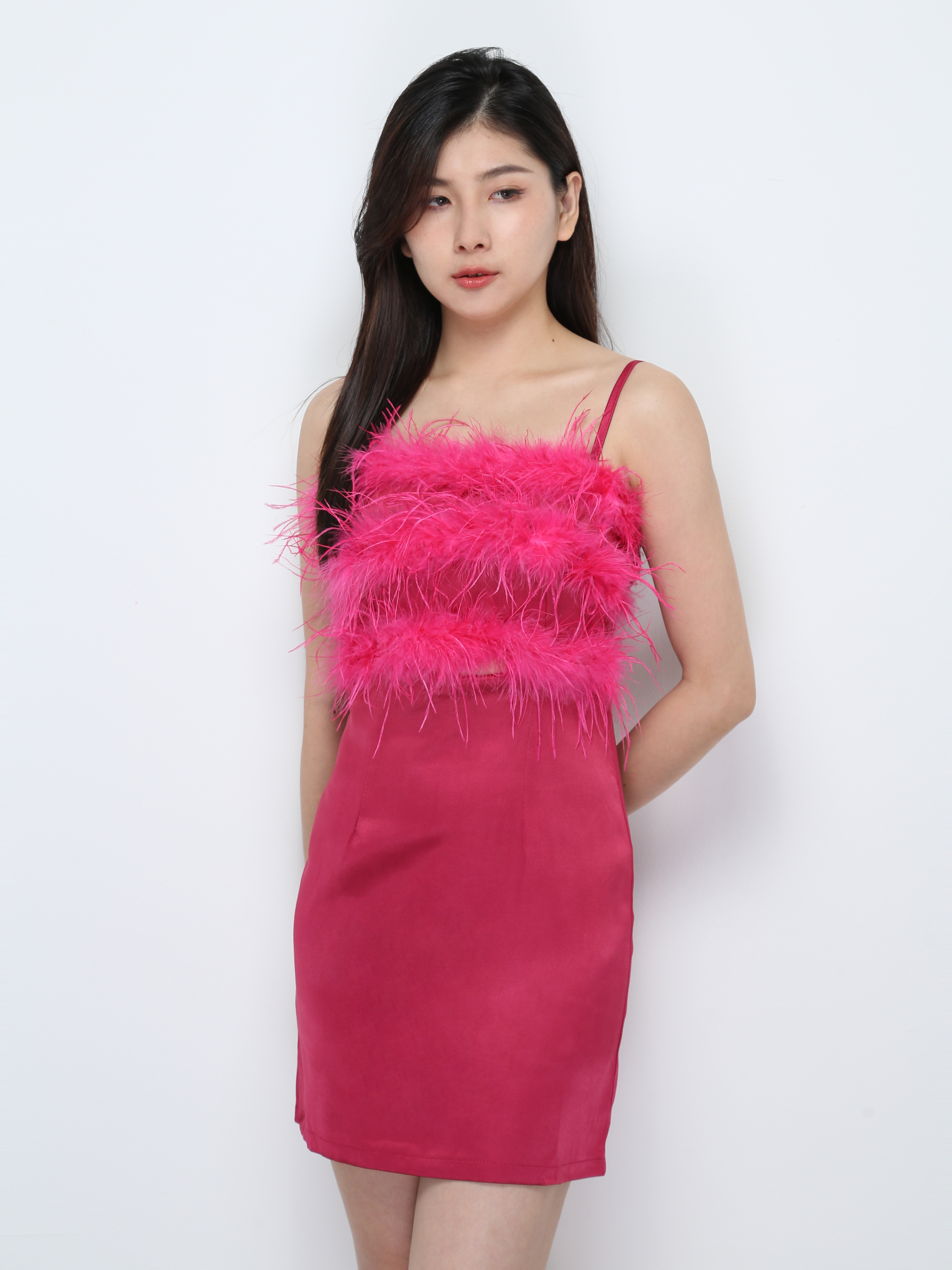 Sleeveless Pleated Dress 29528