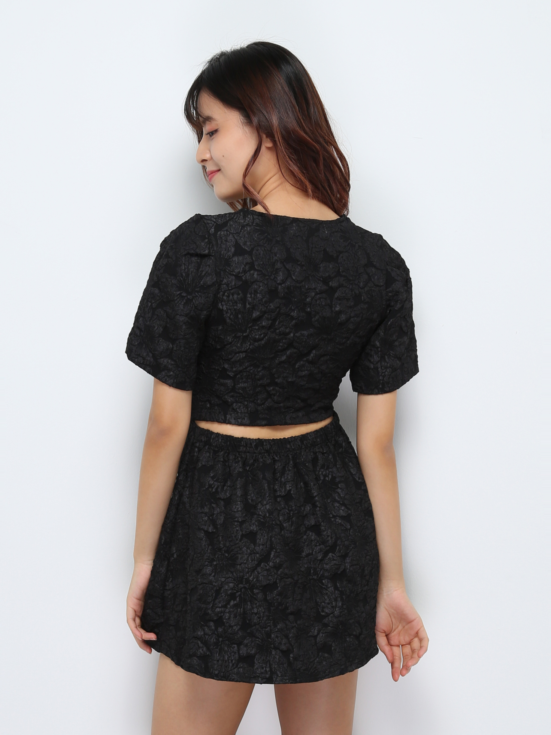 Floral Front Button Dress 29544