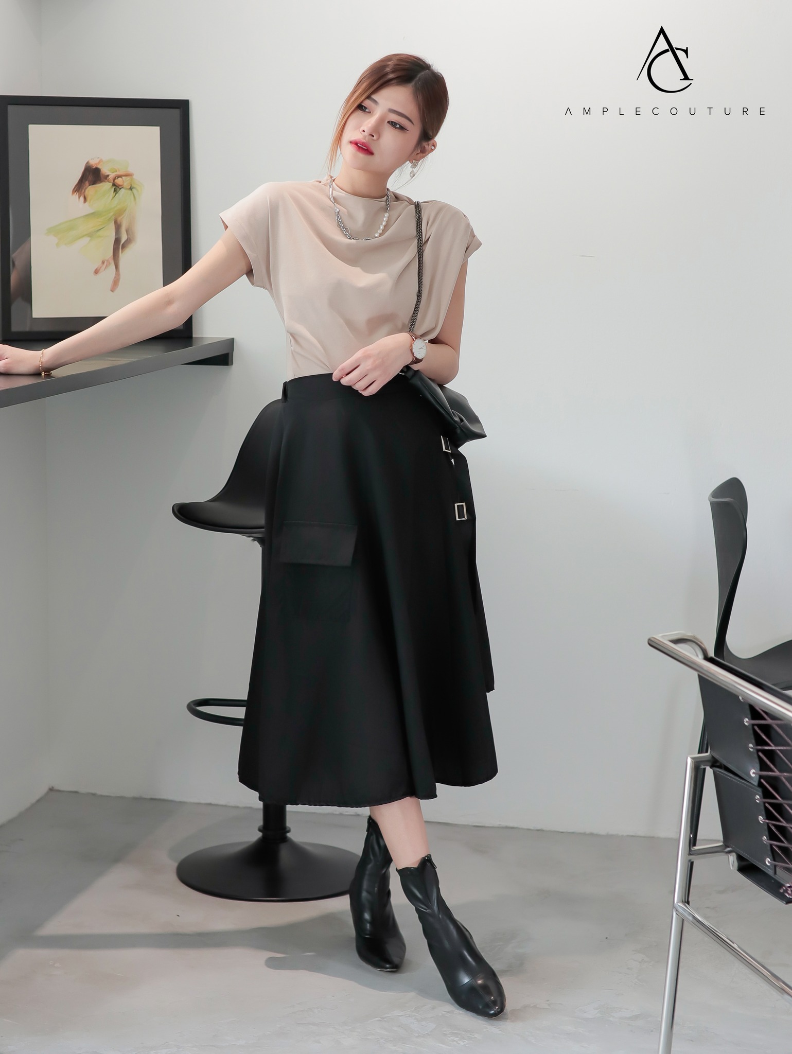 Turtle Neck Top 28542 (SO)