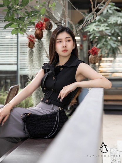 High Waist Formal Long Pants AC031