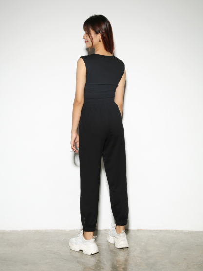 Sleeveless Top With Long Pant Set 28367