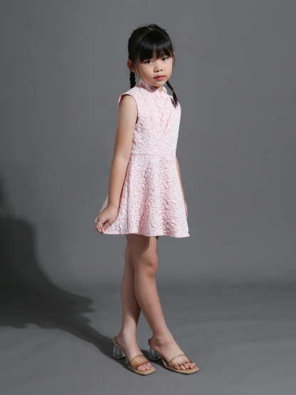 Cheongsam Sleeveless Dress AC002K (AC2K)��KIDS)