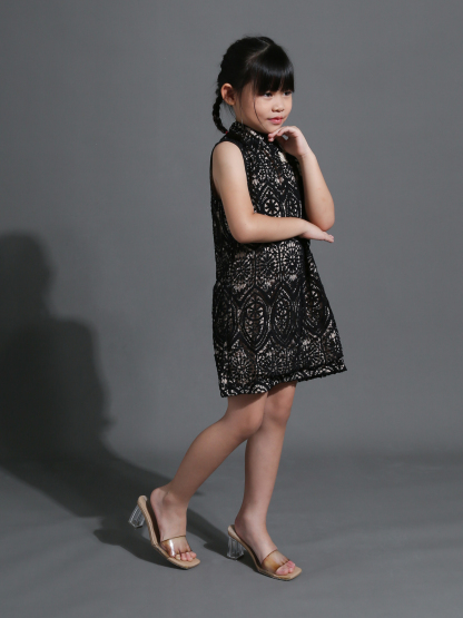 Cheongsam Lace Sleeveless Dress AC003K (AC3K) (KIDS)