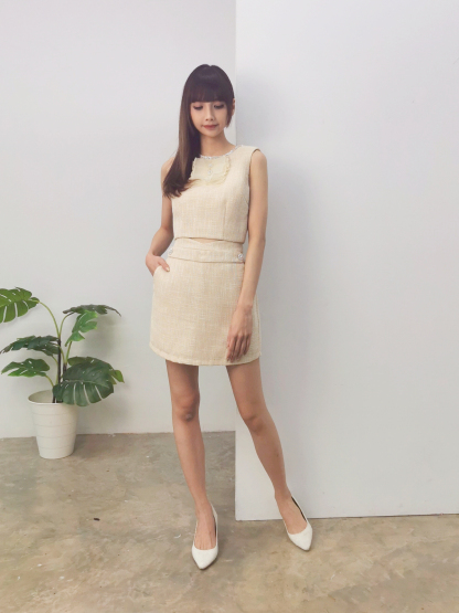 Sleeveless Chanel Style Set AC027