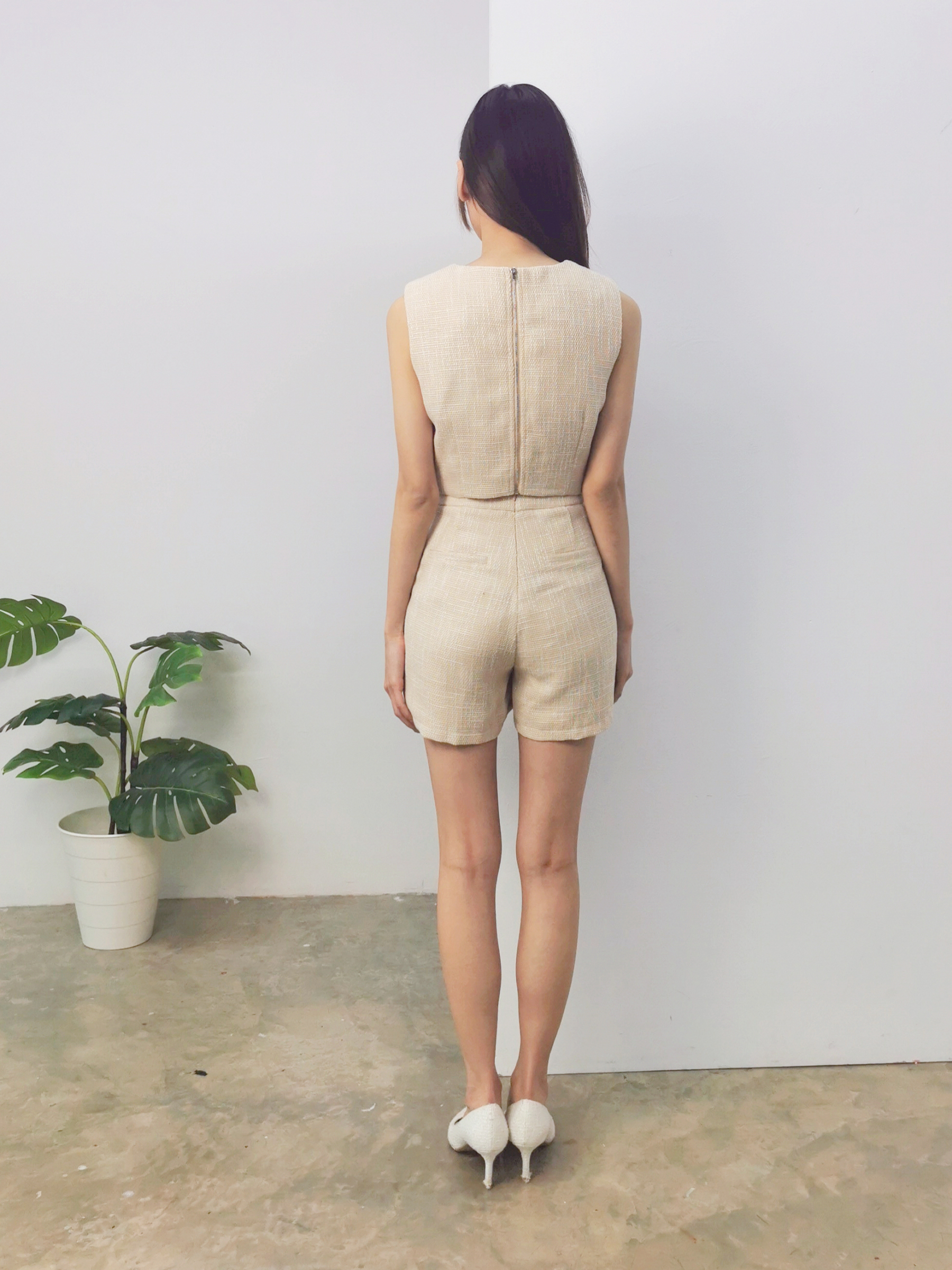 Sleeveless Chanel Style Set AC027