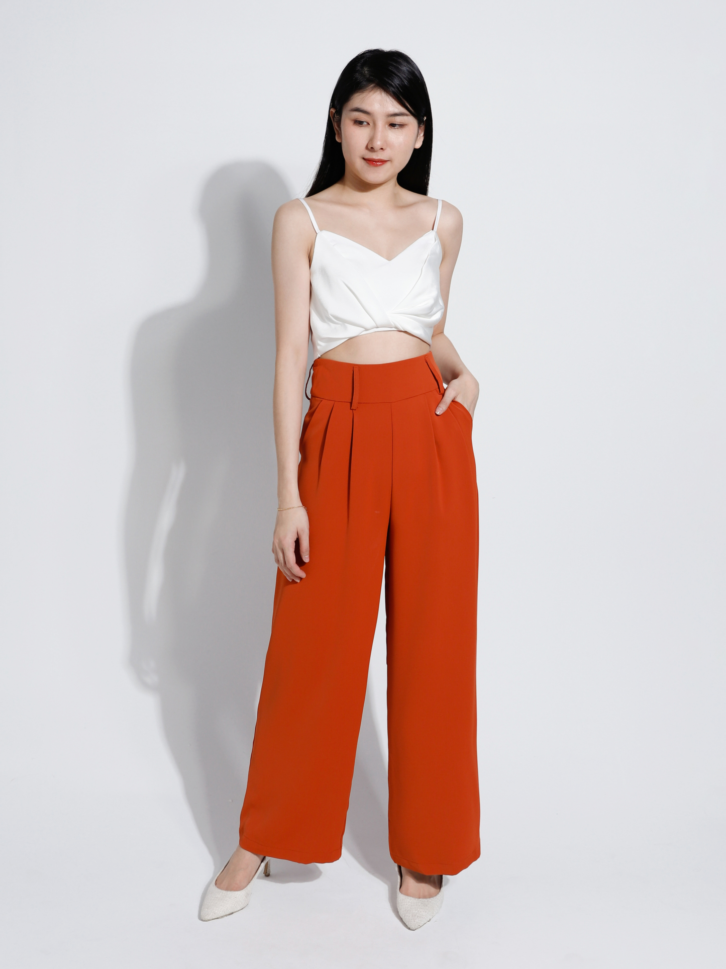 High Waist Formal Long Pants AC031