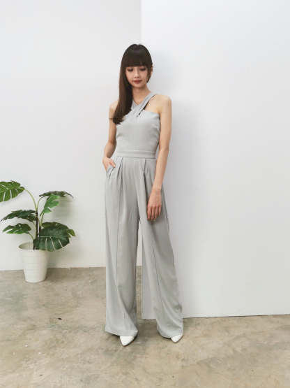 Halter Strap Jumpsuit AC038