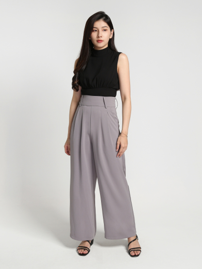 Sleeveless Waist Stretchable Top AC069