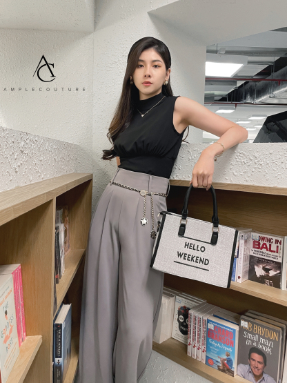 Sleeveless Waist Stretchable Top AC069