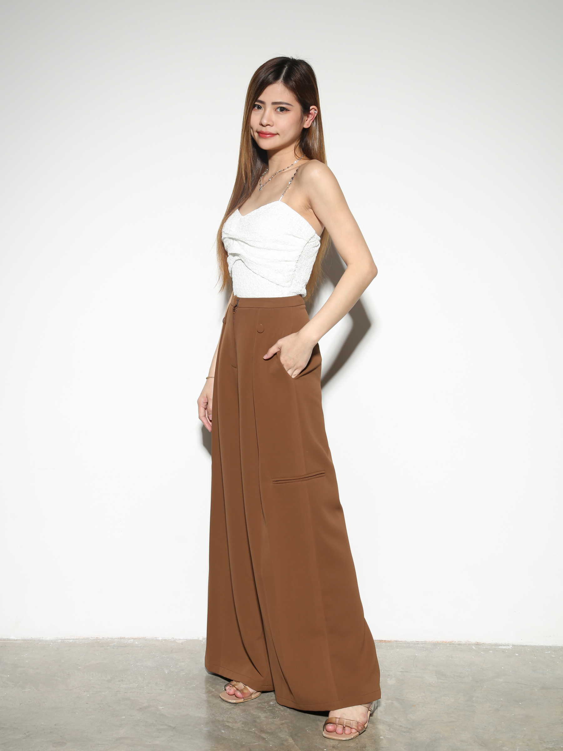 Lace With Diamond Strap Top 28508 (SO)