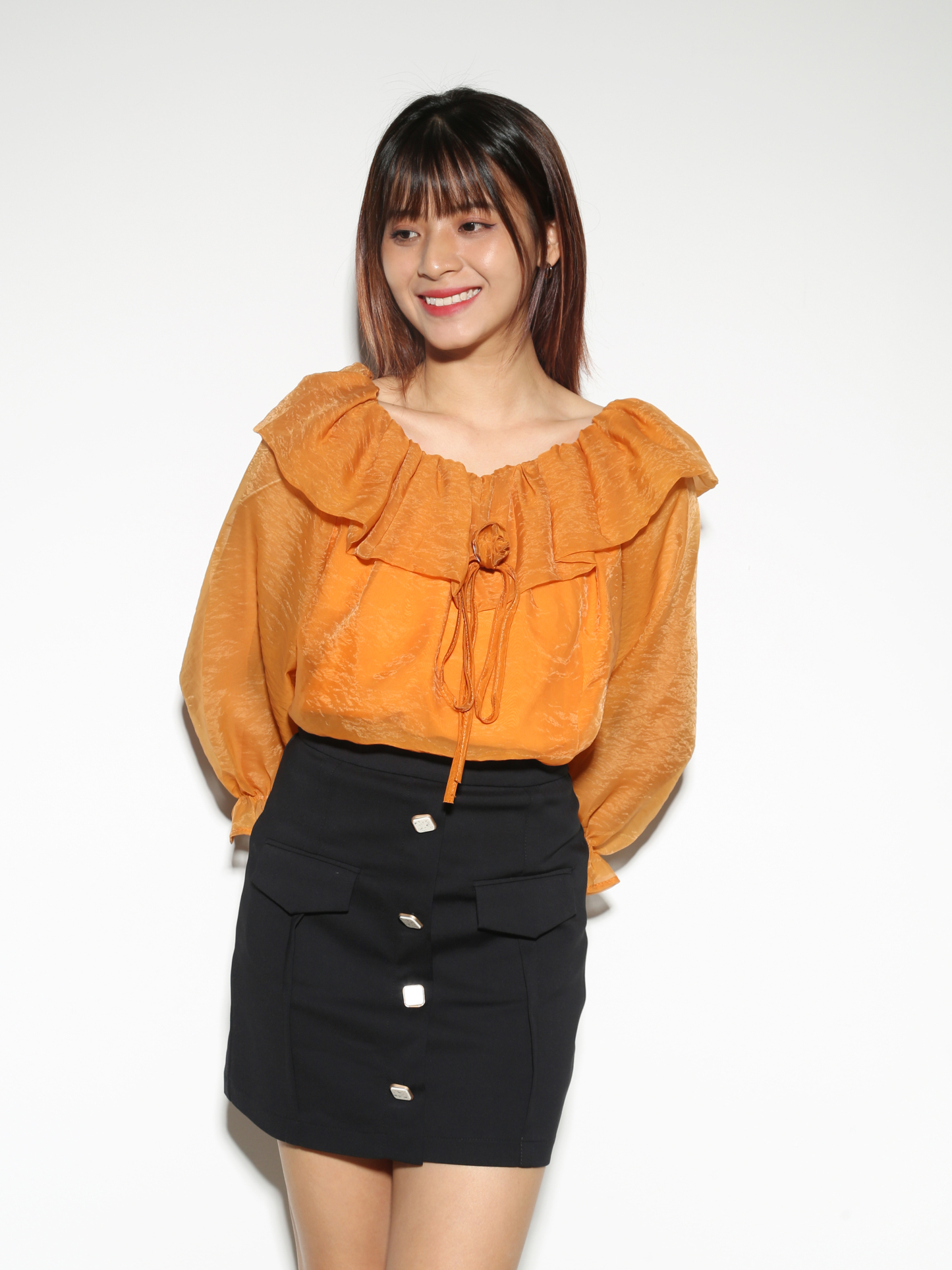 Off Shoulder Ruffles Top 28452