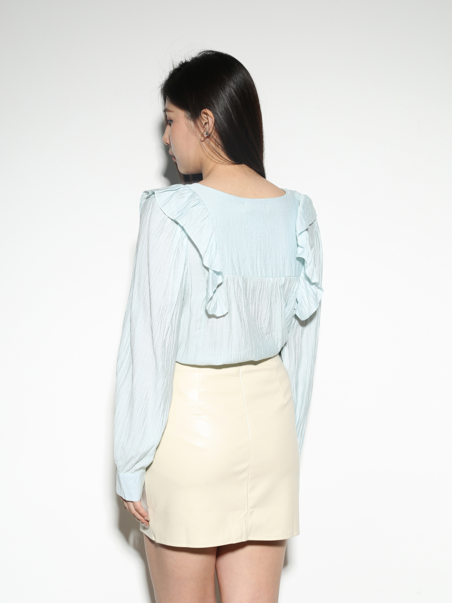Ruffles Long Sleeve Top 28445