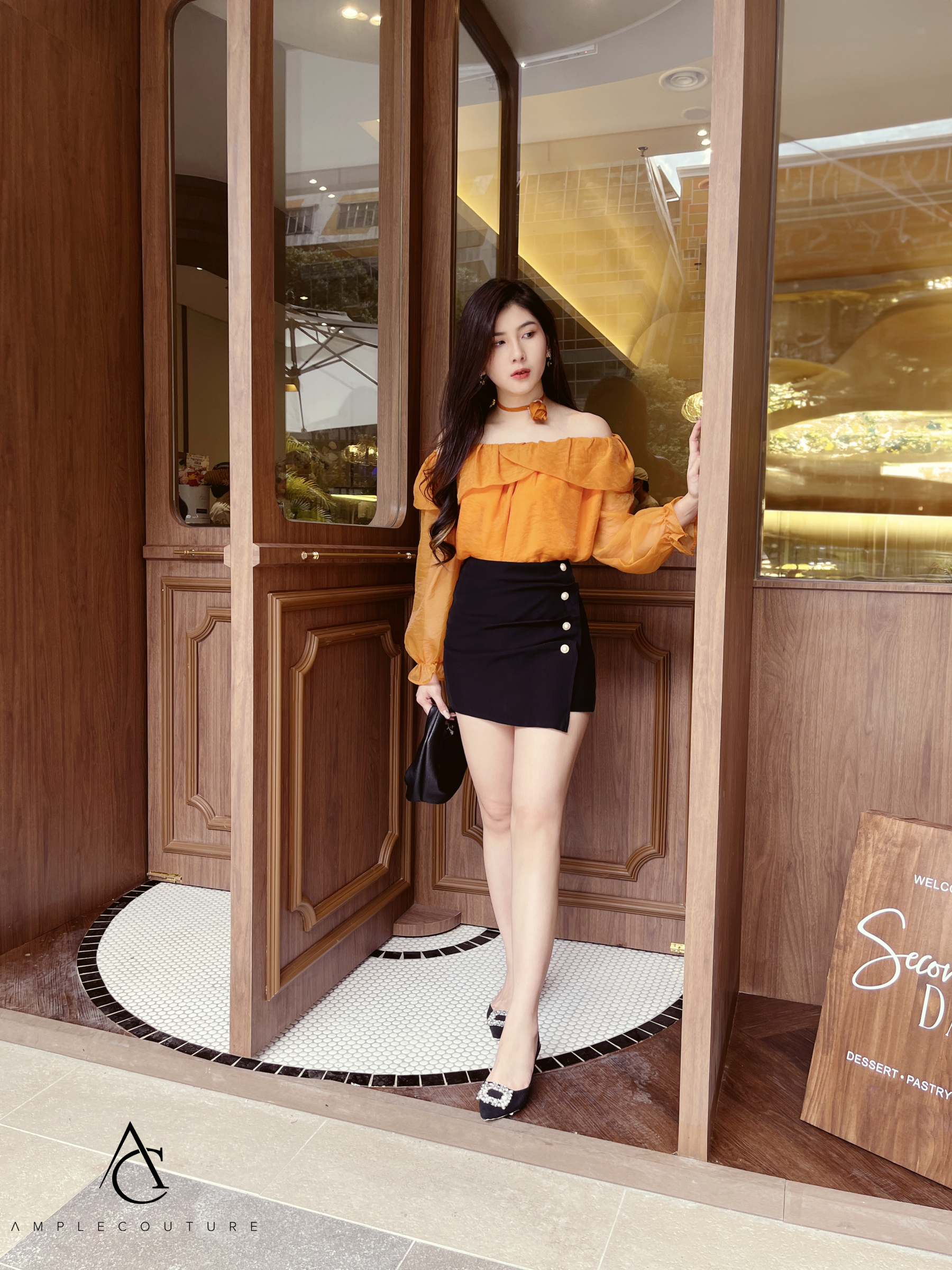 Off Shoulder Ruffles Top 28452