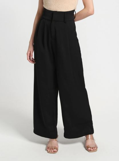 High Waist Wide Leg Long Pants 27429