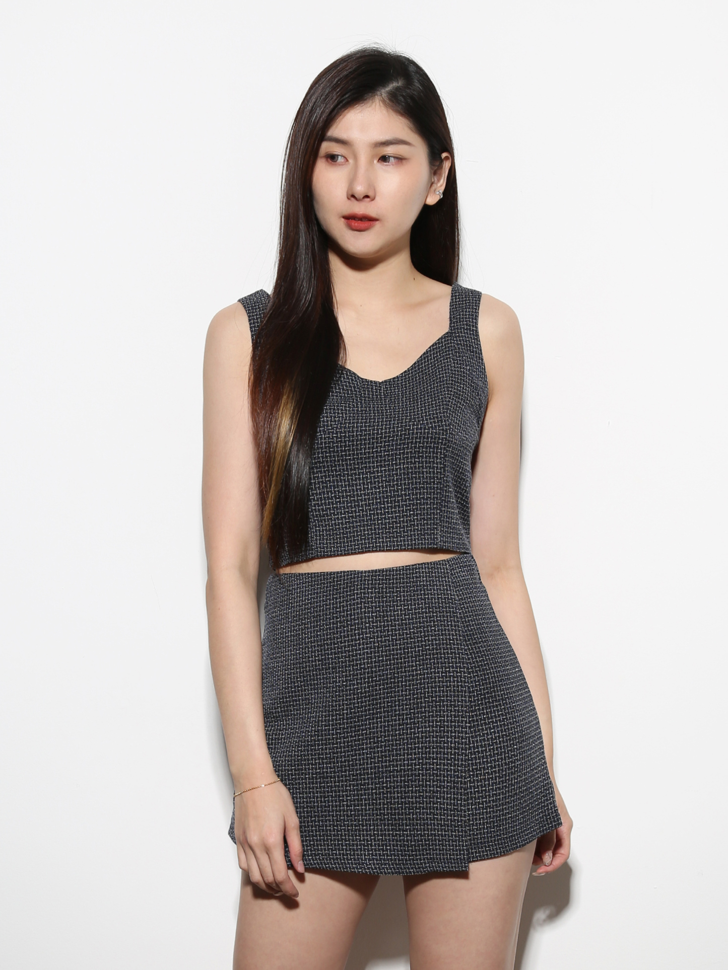 Sleeveless Top With Short Pant Set 27902
