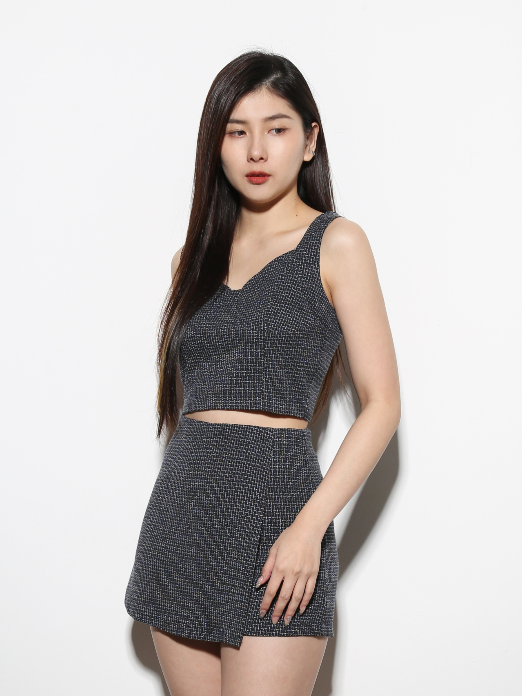 Sleeveless Top With Short Pant Set 27902