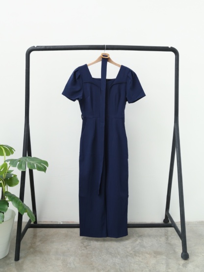 Square Neck Dress 15205
