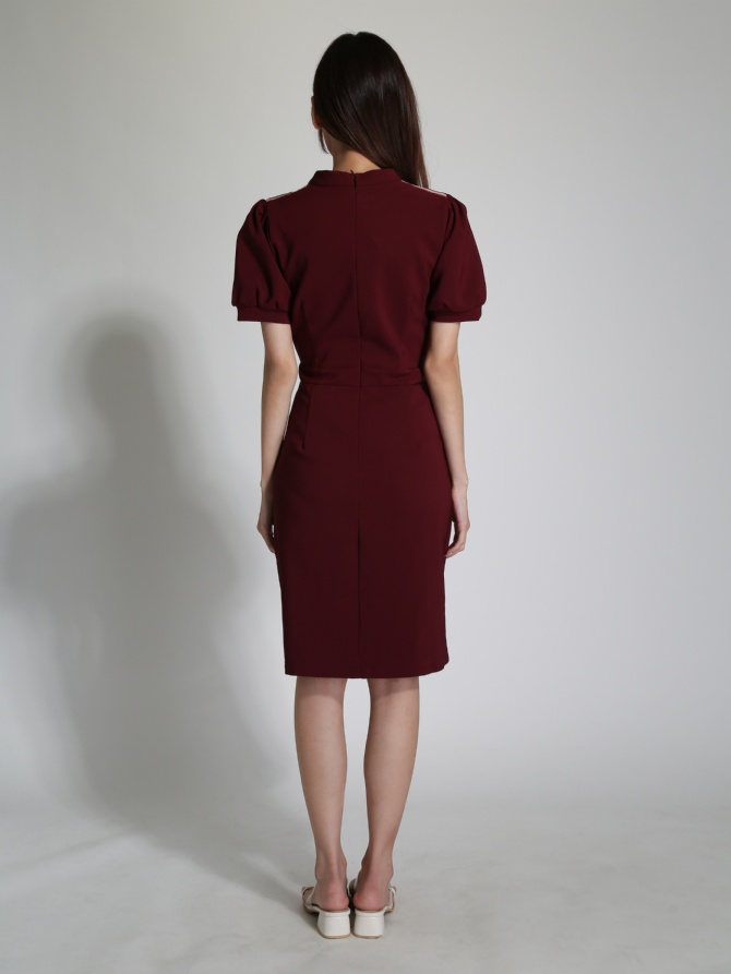 High Waist Side Tie Up With Pocket Long Pants 24285