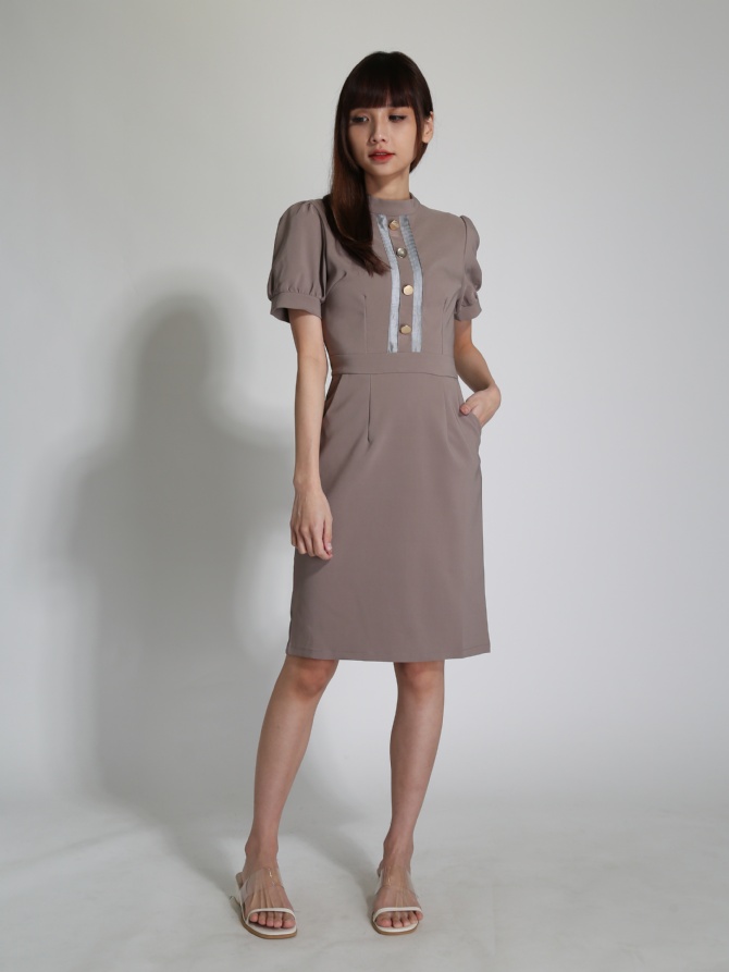 High Waist Side Tie Up With Pocket Long Pants 24285